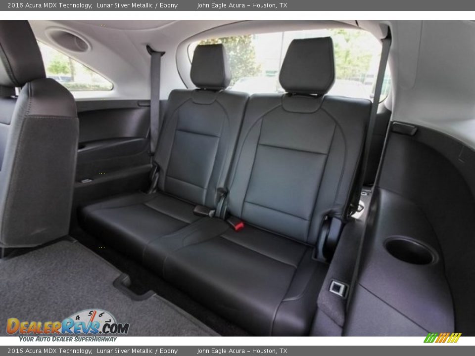 2016 Acura MDX Technology Lunar Silver Metallic / Ebony Photo #21
