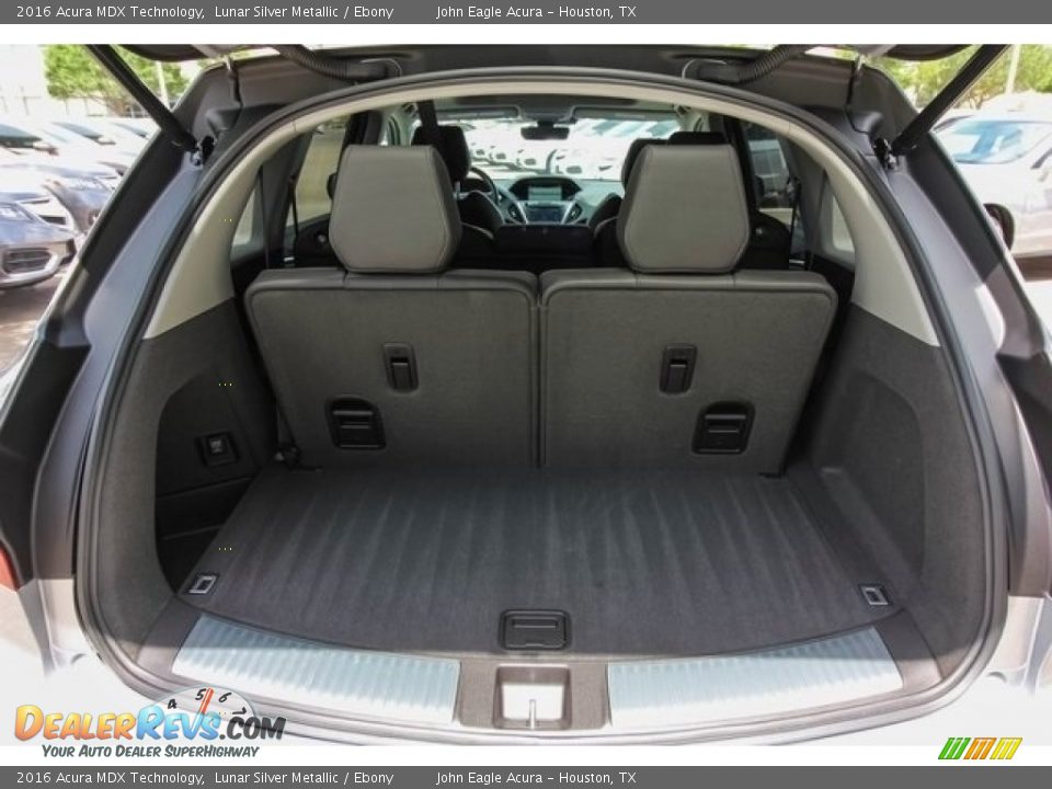 2016 Acura MDX Technology Lunar Silver Metallic / Ebony Photo #22