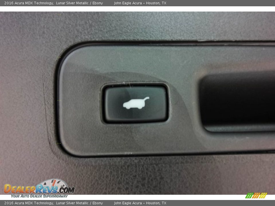 2016 Acura MDX Technology Lunar Silver Metallic / Ebony Photo #23