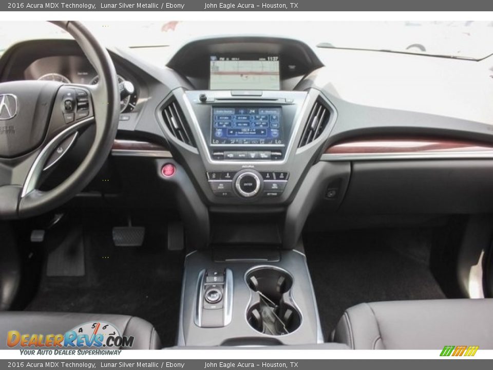 2016 Acura MDX Technology Lunar Silver Metallic / Ebony Photo #32