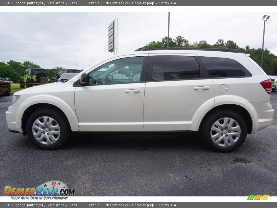 2017 Dodge Journey SE Vice White / Black Photo #4