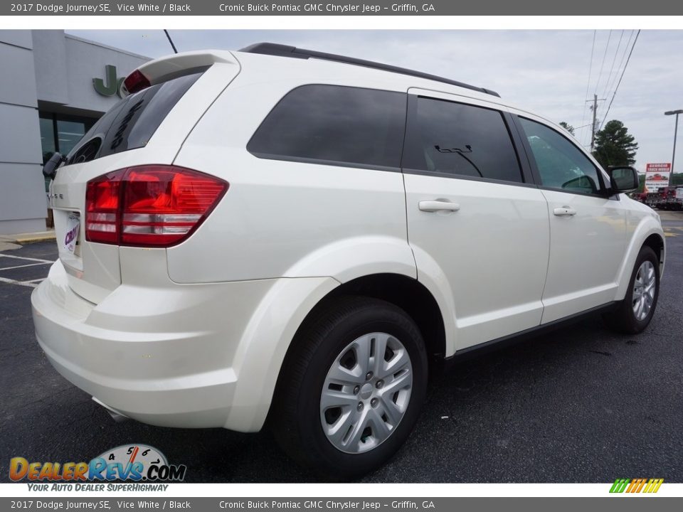 2017 Dodge Journey SE Vice White / Black Photo #7