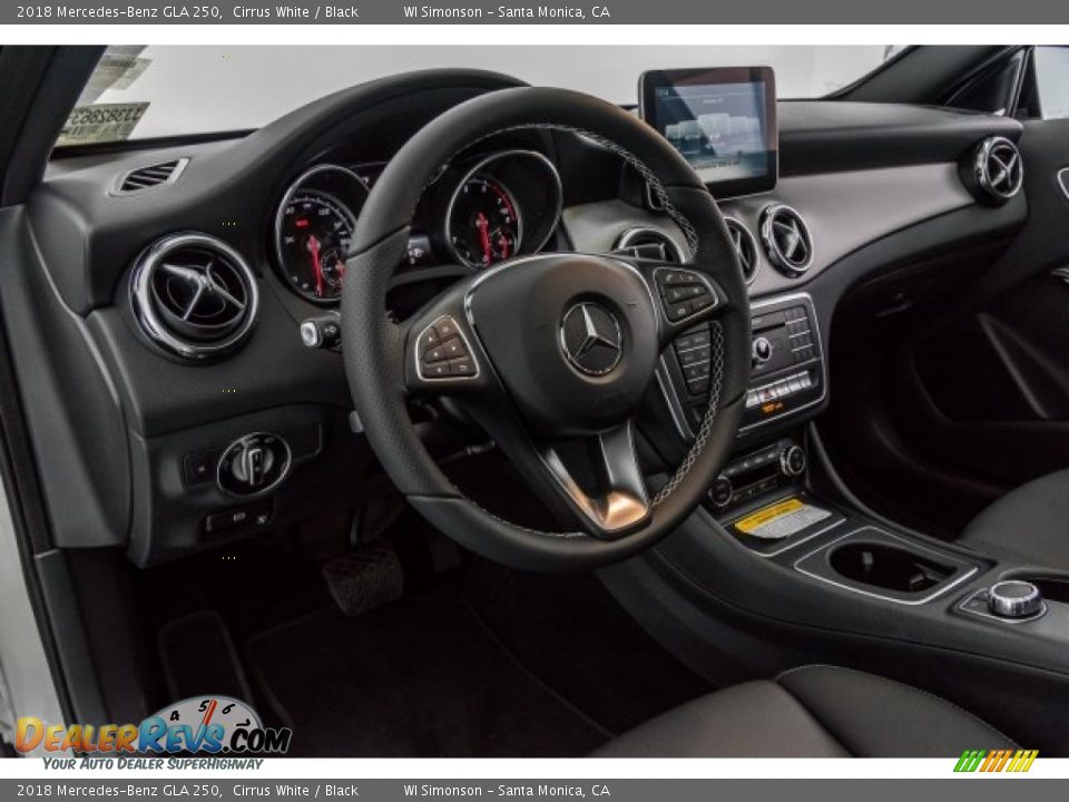 2018 Mercedes-Benz GLA 250 Cirrus White / Black Photo #6