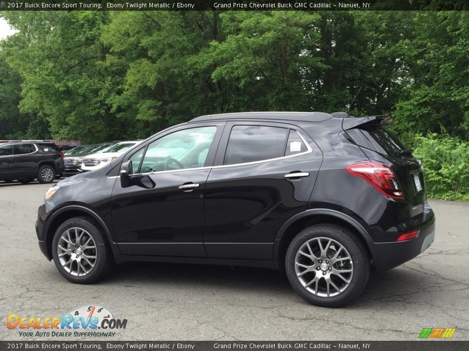 2017 Buick Encore Sport Touring Ebony Twilight Metallic / Ebony Photo #6