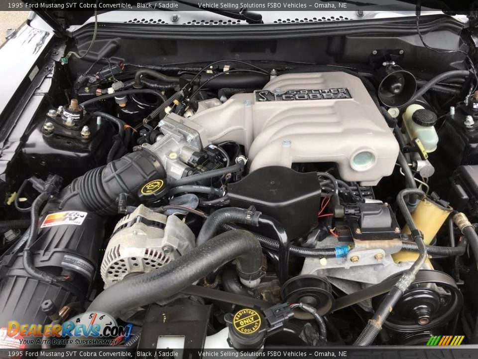 1995 Ford Mustang SVT Cobra Convertible 5.0 Liter OHV 16-Valve V8 Engine Photo #8