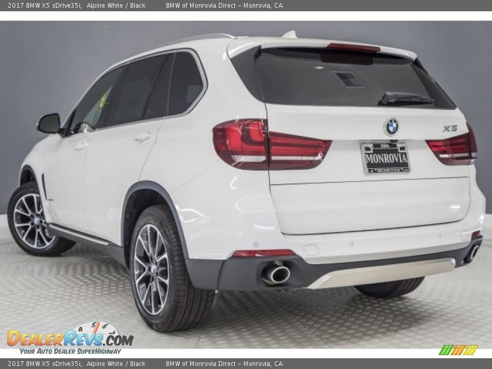 2017 BMW X5 sDrive35i Alpine White / Black Photo #3