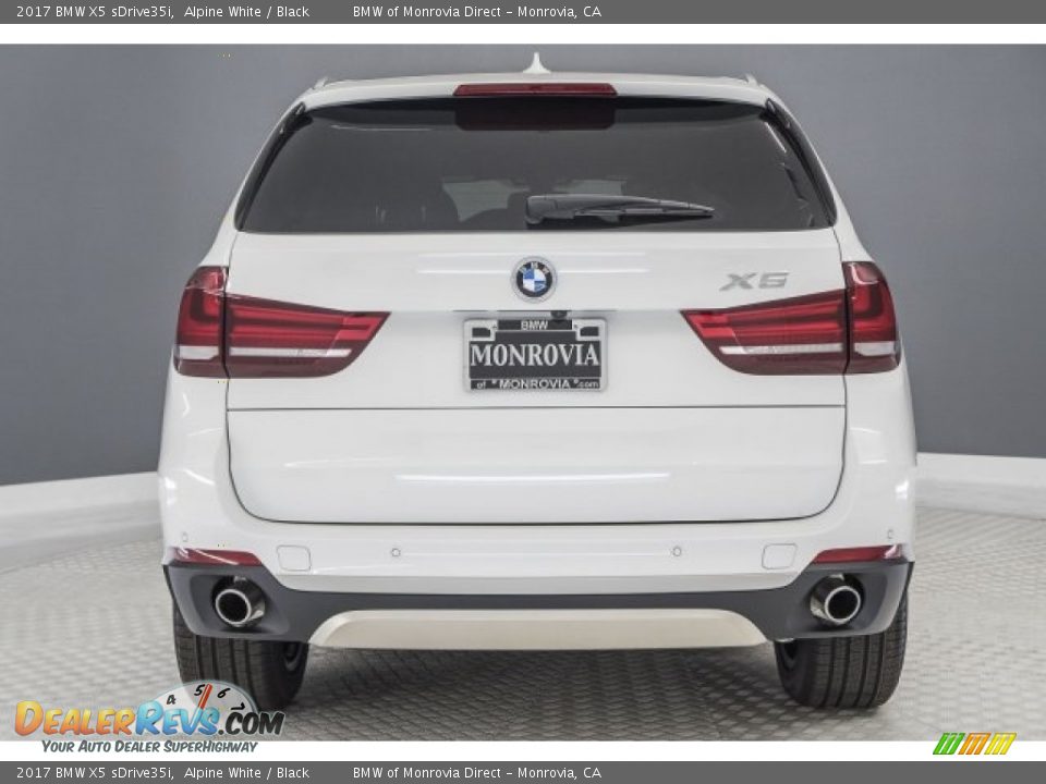 2017 BMW X5 sDrive35i Alpine White / Black Photo #4