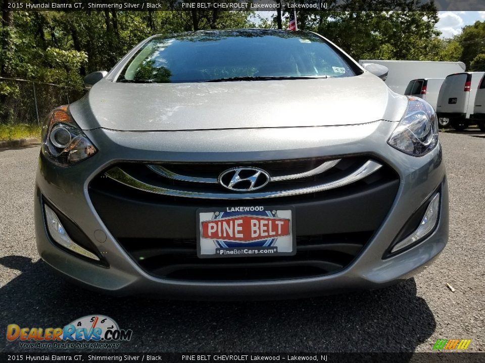 2015 Hyundai Elantra GT Shimmering Silver / Black Photo #2