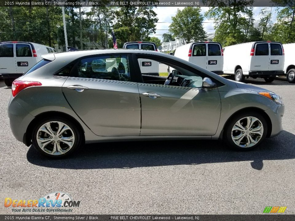 2015 Hyundai Elantra GT Shimmering Silver / Black Photo #5