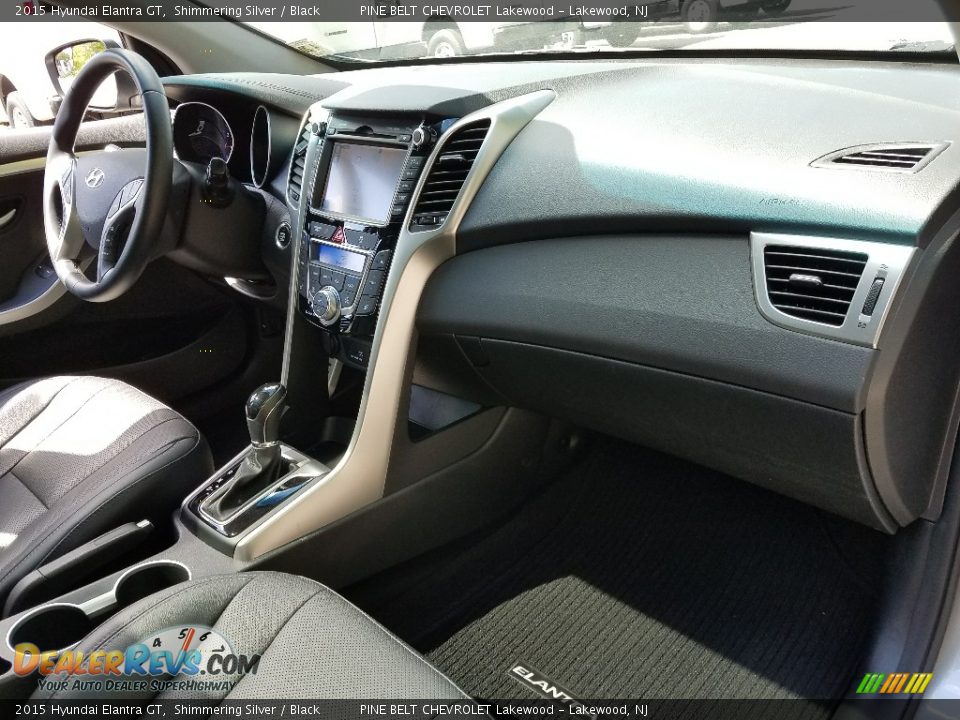 2015 Hyundai Elantra GT Shimmering Silver / Black Photo #6