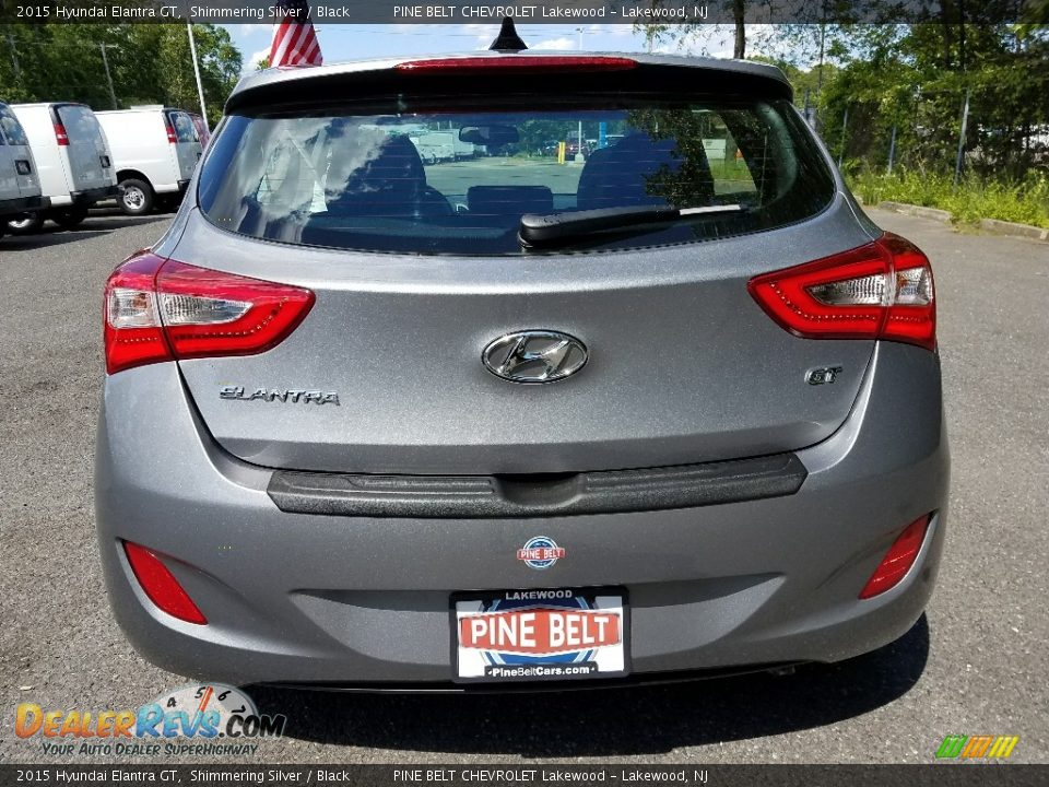 2015 Hyundai Elantra GT Shimmering Silver / Black Photo #8