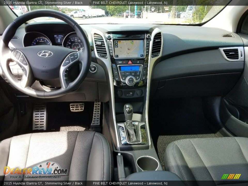 2015 Hyundai Elantra GT Shimmering Silver / Black Photo #15