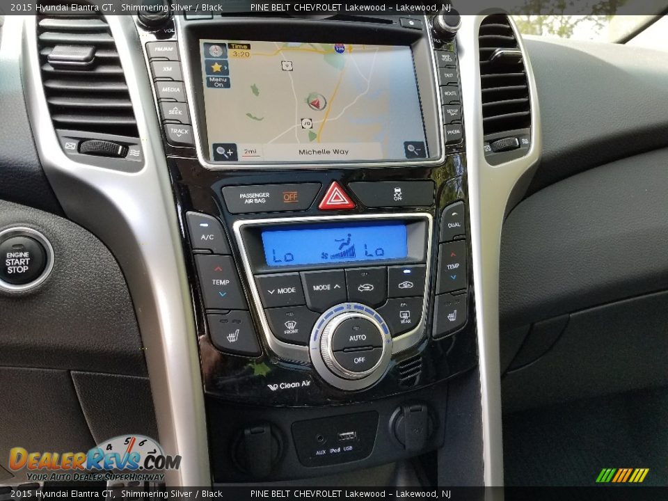 2015 Hyundai Elantra GT Shimmering Silver / Black Photo #20