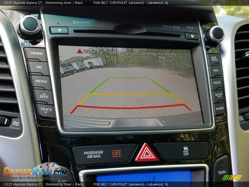 2015 Hyundai Elantra GT Shimmering Silver / Black Photo #21