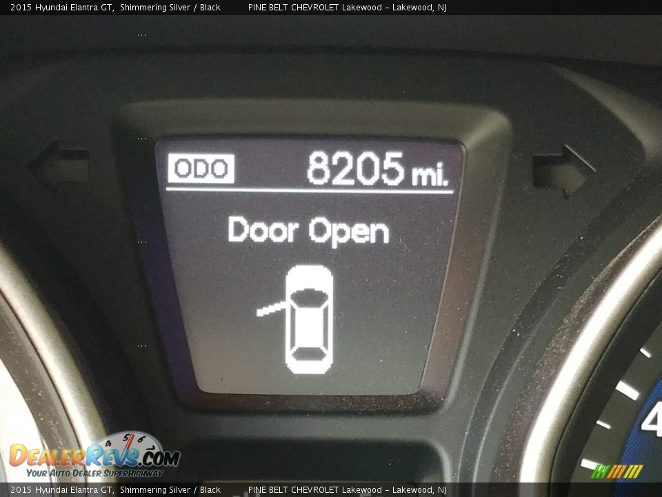 2015 Hyundai Elantra GT Shimmering Silver / Black Photo #22