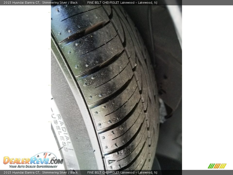 2015 Hyundai Elantra GT Shimmering Silver / Black Photo #25
