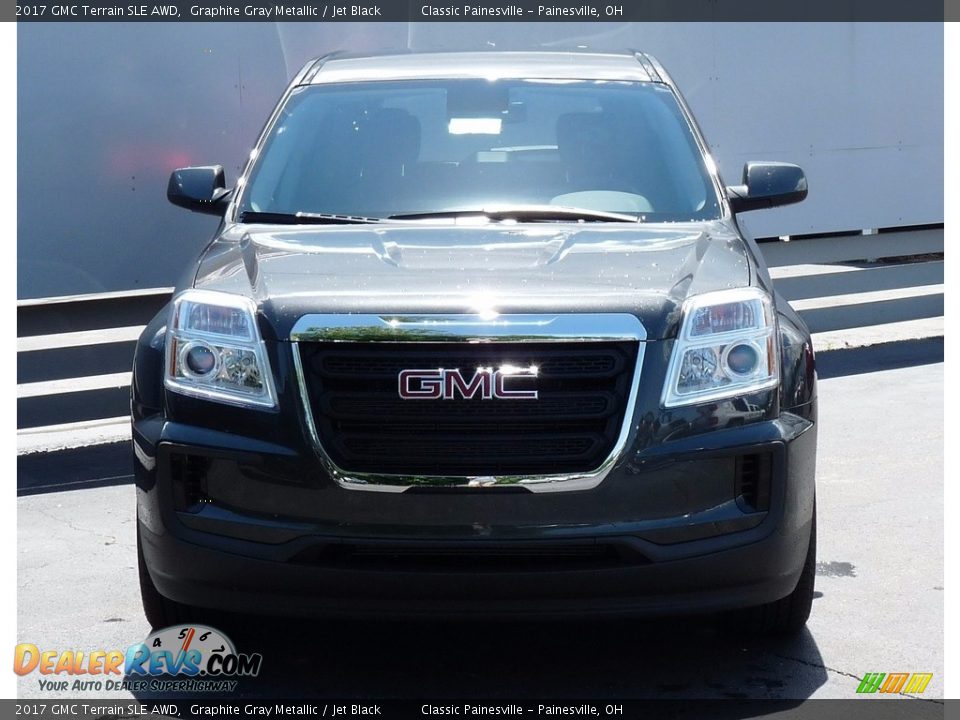 2017 GMC Terrain SLE AWD Graphite Gray Metallic / Jet Black Photo #4