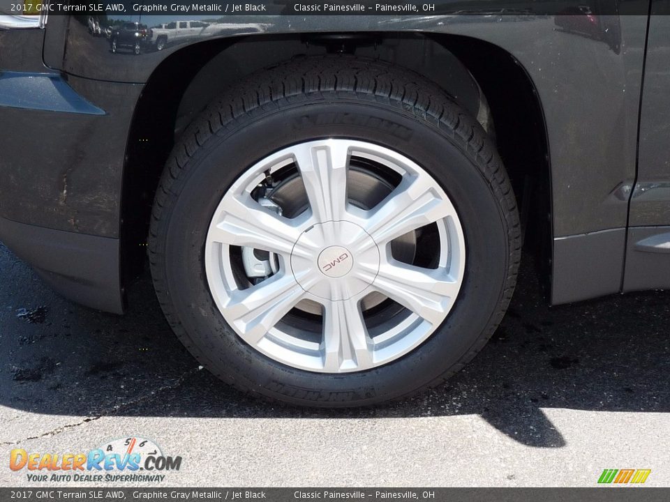2017 GMC Terrain SLE AWD Graphite Gray Metallic / Jet Black Photo #5