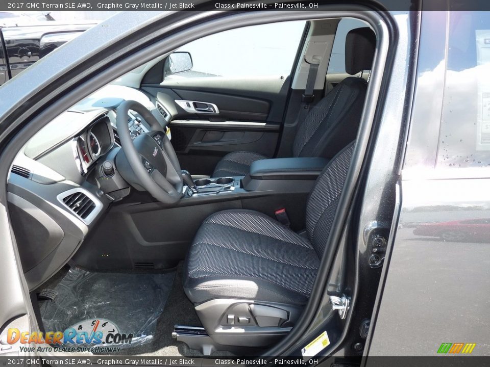 2017 GMC Terrain SLE AWD Graphite Gray Metallic / Jet Black Photo #6