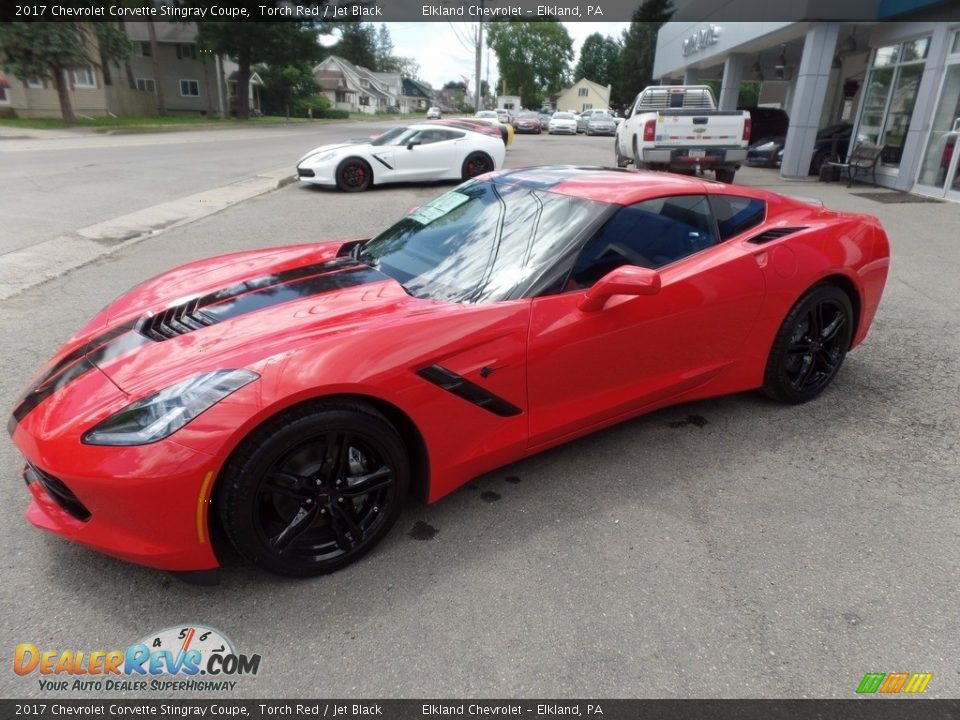 2017 Chevrolet Corvette Stingray Coupe Torch Red / Jet Black Photo #2