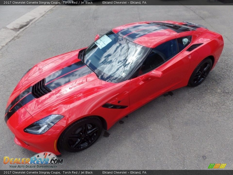 2017 Chevrolet Corvette Stingray Coupe Torch Red / Jet Black Photo #3