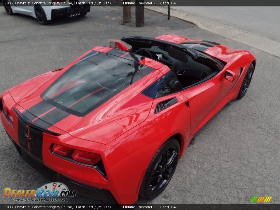 2017 Chevrolet Corvette Stingray Coupe Torch Red / Jet Black Photo #7