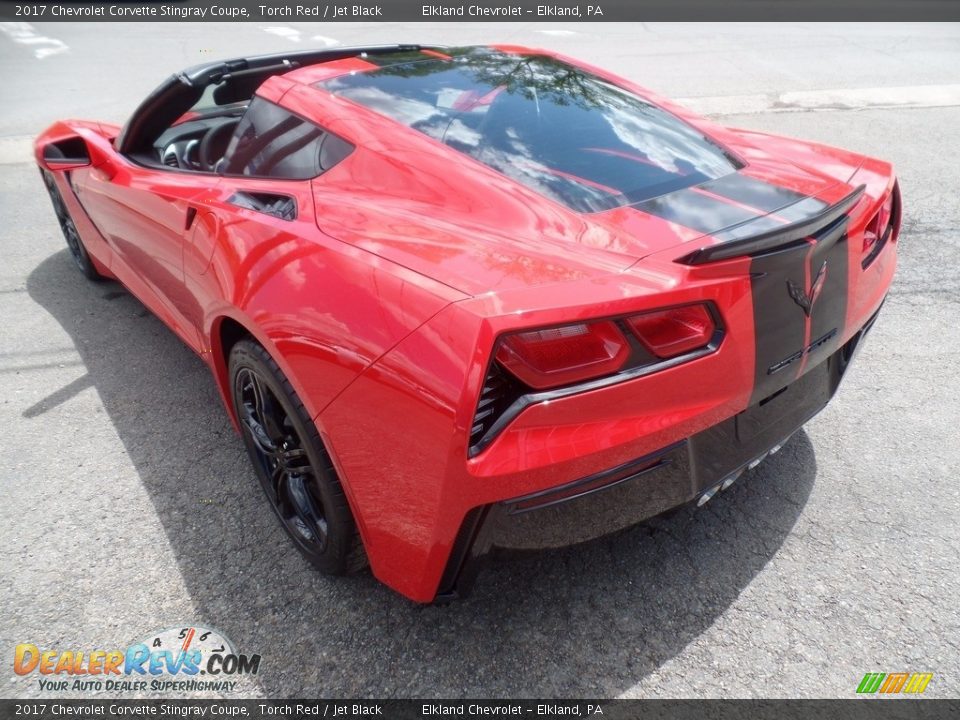 2017 Chevrolet Corvette Stingray Coupe Torch Red / Jet Black Photo #9