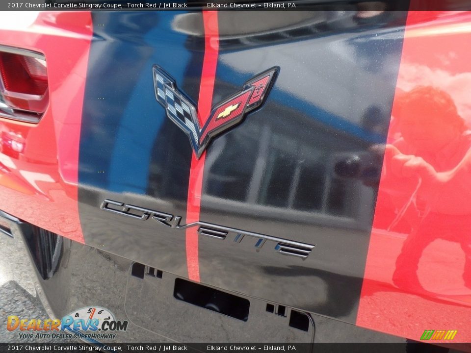 2017 Chevrolet Corvette Stingray Coupe Torch Red / Jet Black Photo #10