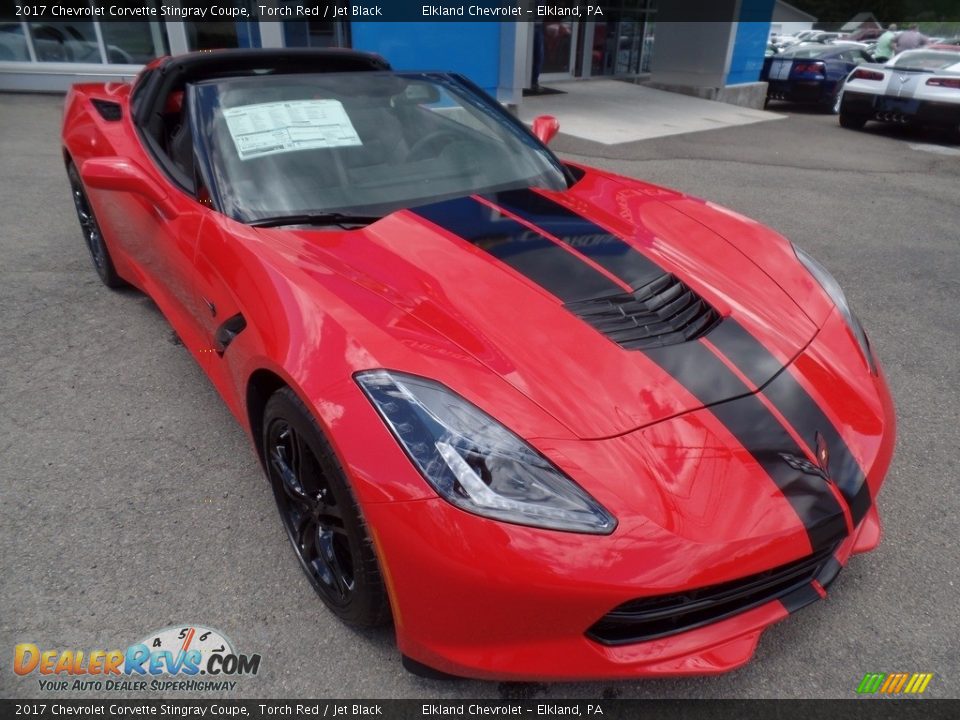 2017 Chevrolet Corvette Stingray Coupe Torch Red / Jet Black Photo #13