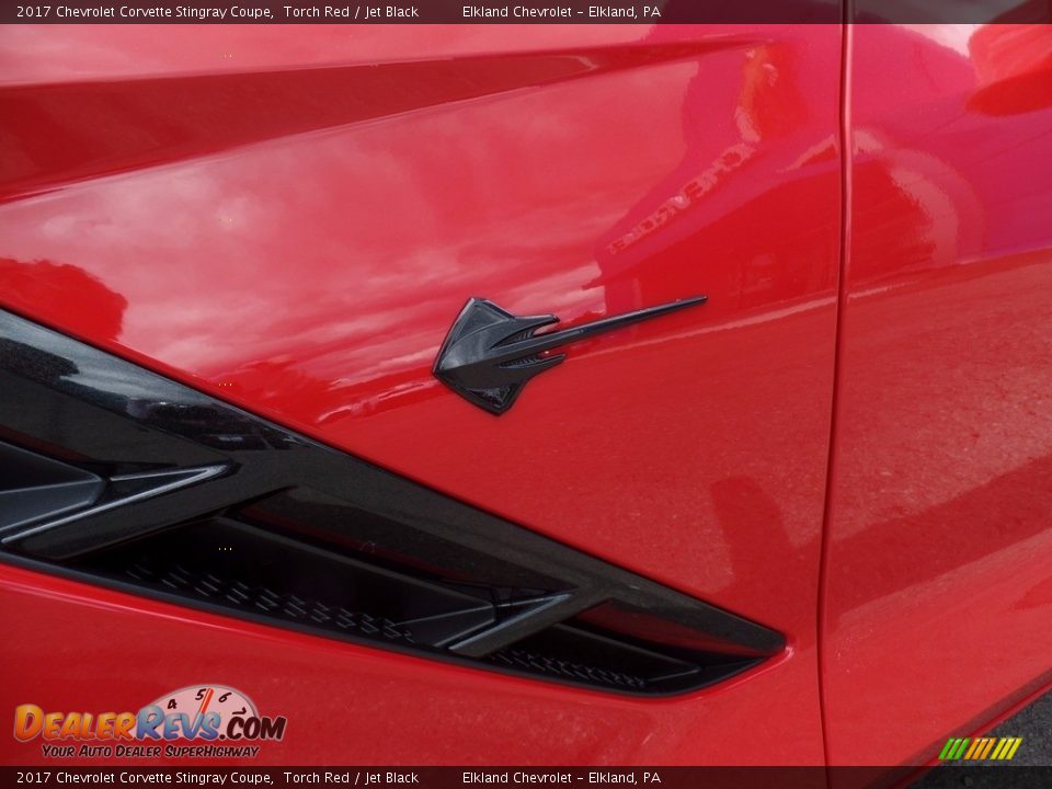 2017 Chevrolet Corvette Stingray Coupe Torch Red / Jet Black Photo #16