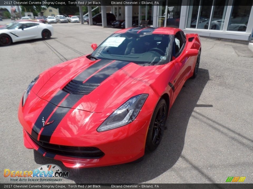 2017 Chevrolet Corvette Stingray Coupe Torch Red / Jet Black Photo #19