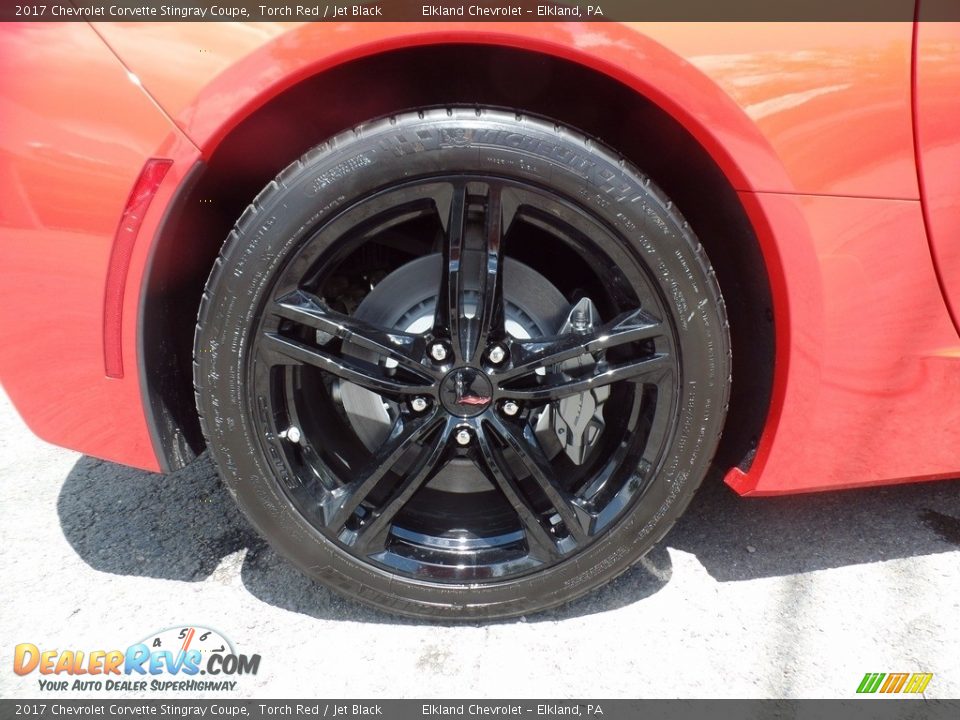 2017 Chevrolet Corvette Stingray Coupe Torch Red / Jet Black Photo #24