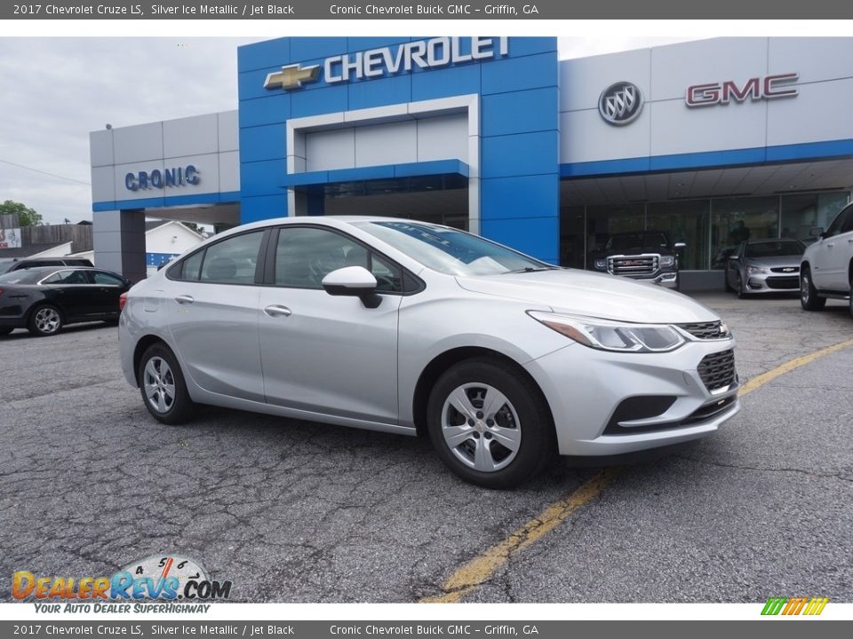 2017 Chevrolet Cruze LS Silver Ice Metallic / Jet Black Photo #1