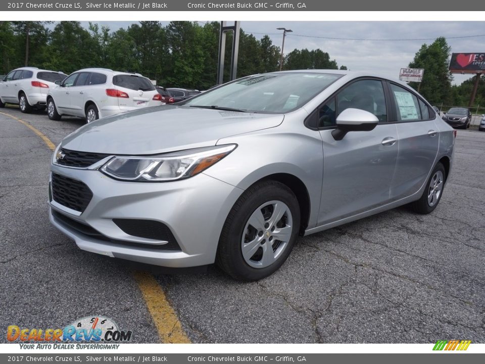 2017 Chevrolet Cruze LS Silver Ice Metallic / Jet Black Photo #3