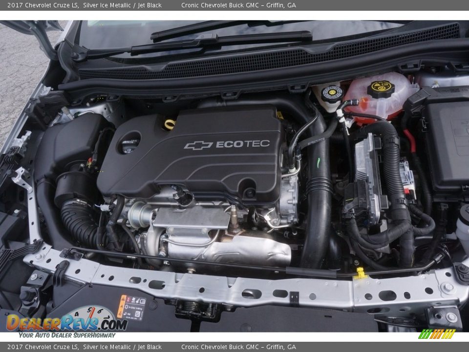 2017 Chevrolet Cruze LS Silver Ice Metallic / Jet Black Photo #12