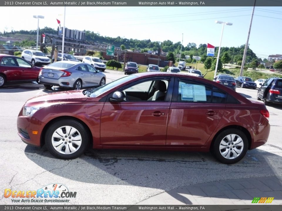 2013 Chevrolet Cruze LS Autumn Metallic / Jet Black/Medium Titanium Photo #7