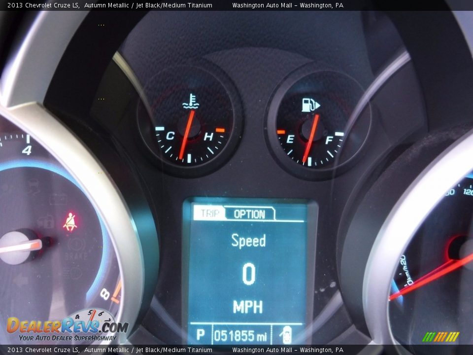 2013 Chevrolet Cruze LS Autumn Metallic / Jet Black/Medium Titanium Photo #25