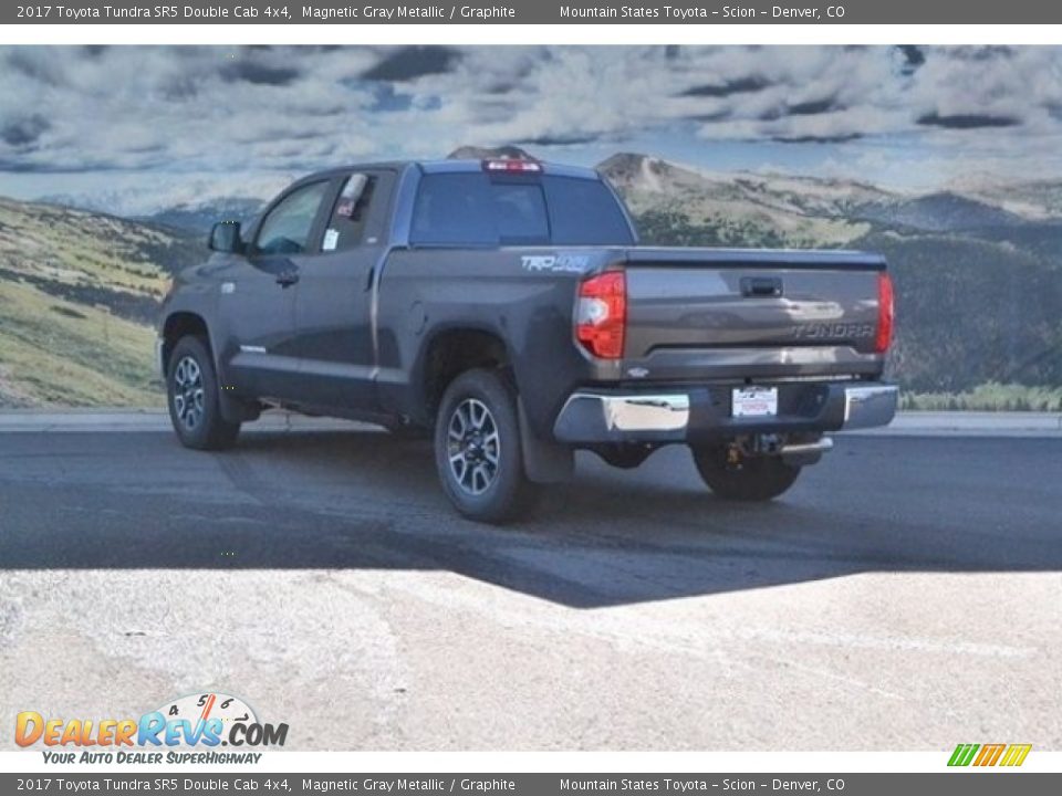 2017 Toyota Tundra SR5 Double Cab 4x4 Magnetic Gray Metallic / Graphite Photo #3