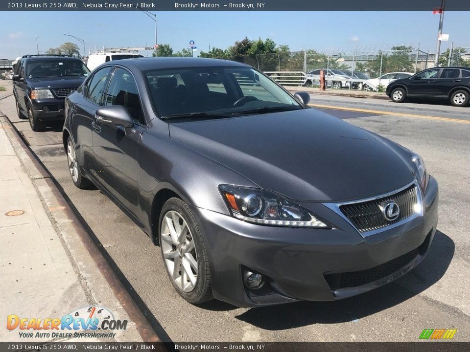 2013 Lexus IS 250 AWD Nebula Gray Pearl / Black Photo #2
