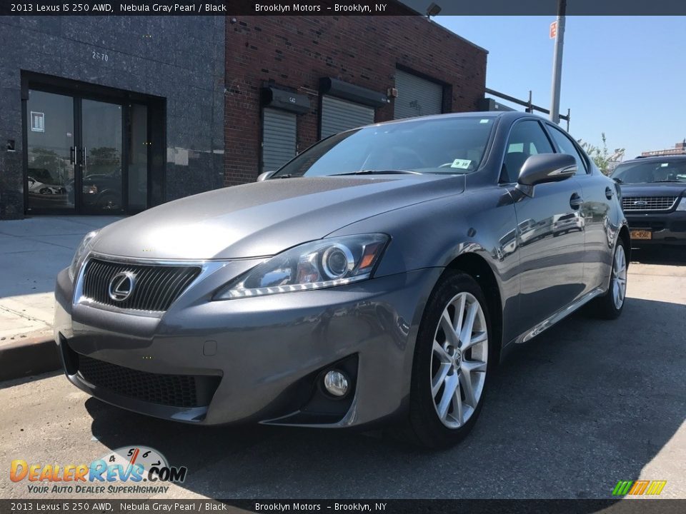 2013 Lexus IS 250 AWD Nebula Gray Pearl / Black Photo #3