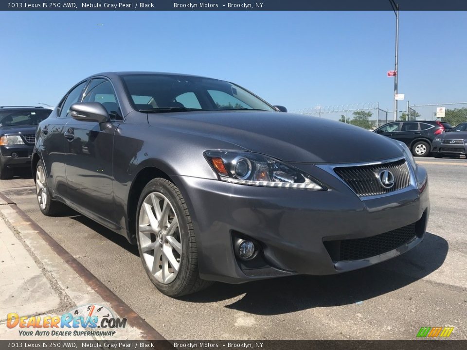 2013 Lexus IS 250 AWD Nebula Gray Pearl / Black Photo #4