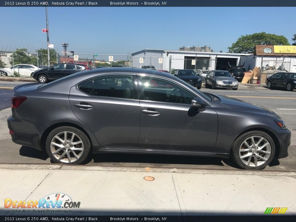2013 Lexus IS 250 AWD Nebula Gray Pearl / Black Photo #7