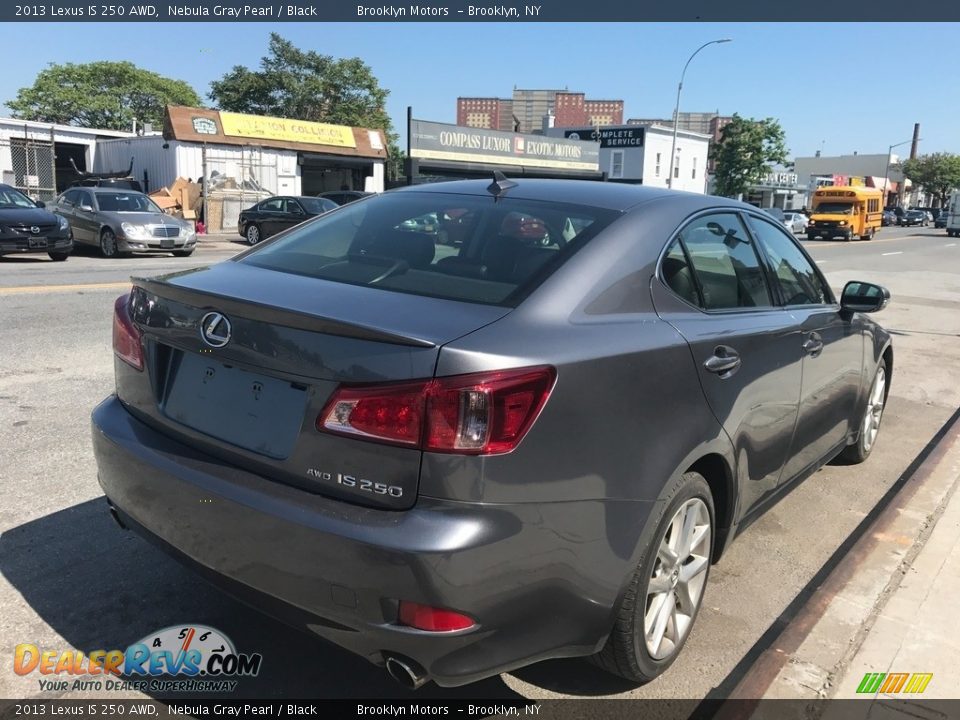 2013 Lexus IS 250 AWD Nebula Gray Pearl / Black Photo #15