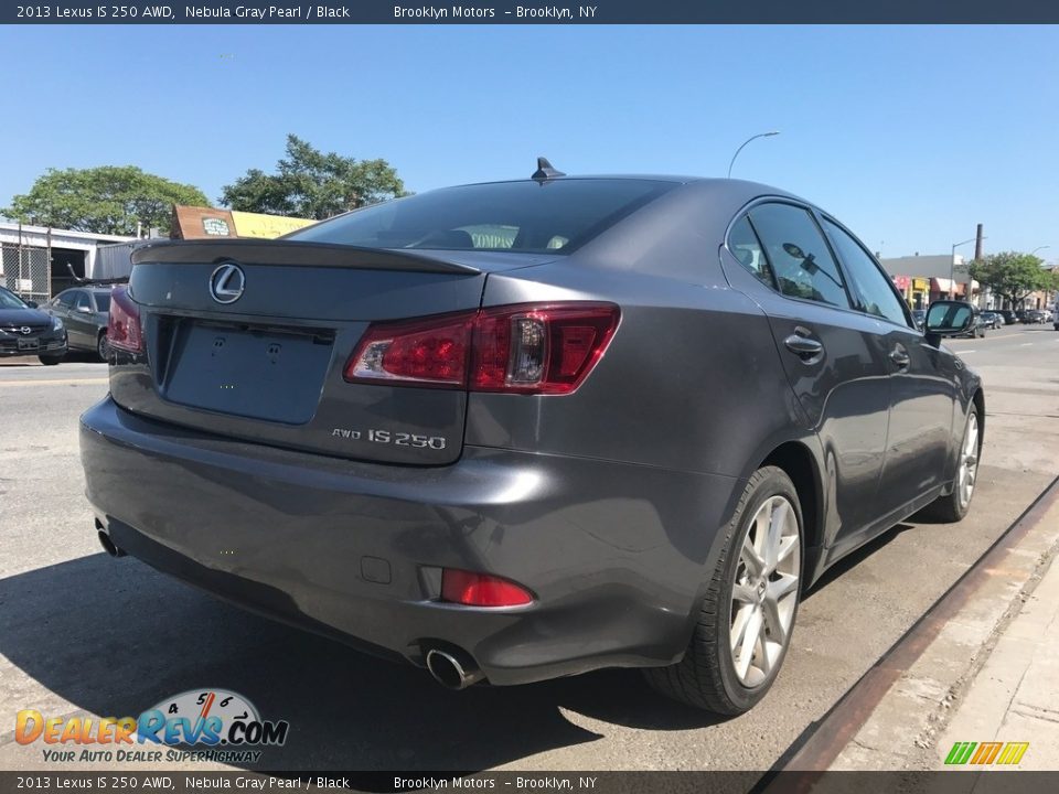 2013 Lexus IS 250 AWD Nebula Gray Pearl / Black Photo #17