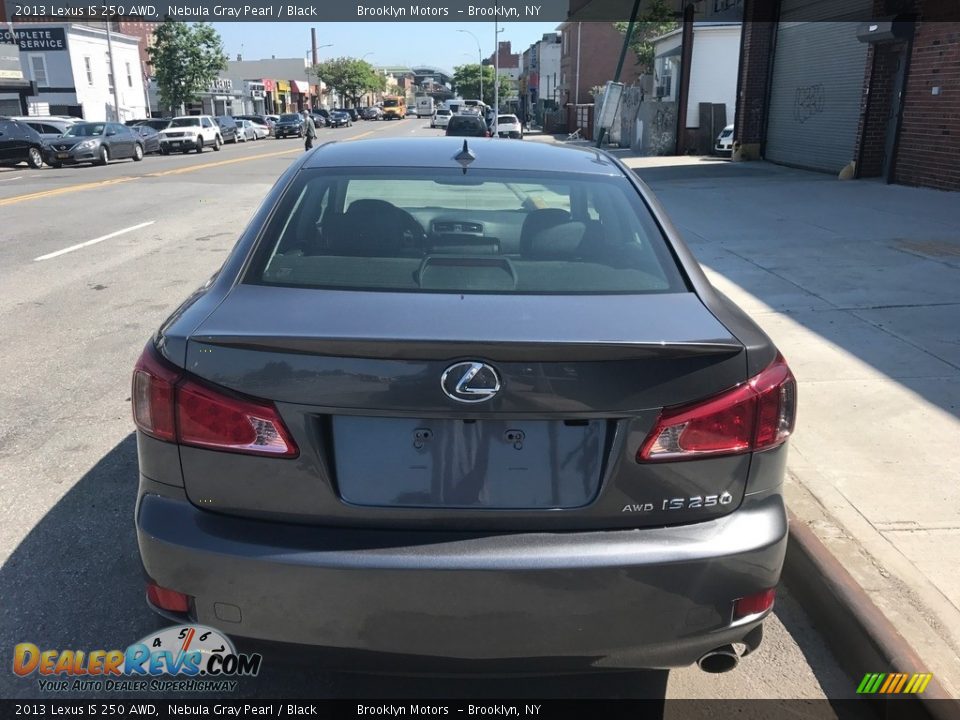 2013 Lexus IS 250 AWD Nebula Gray Pearl / Black Photo #19