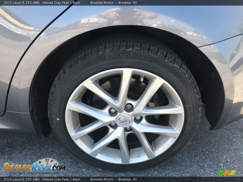 2013 Lexus IS 250 AWD Nebula Gray Pearl / Black Photo #22