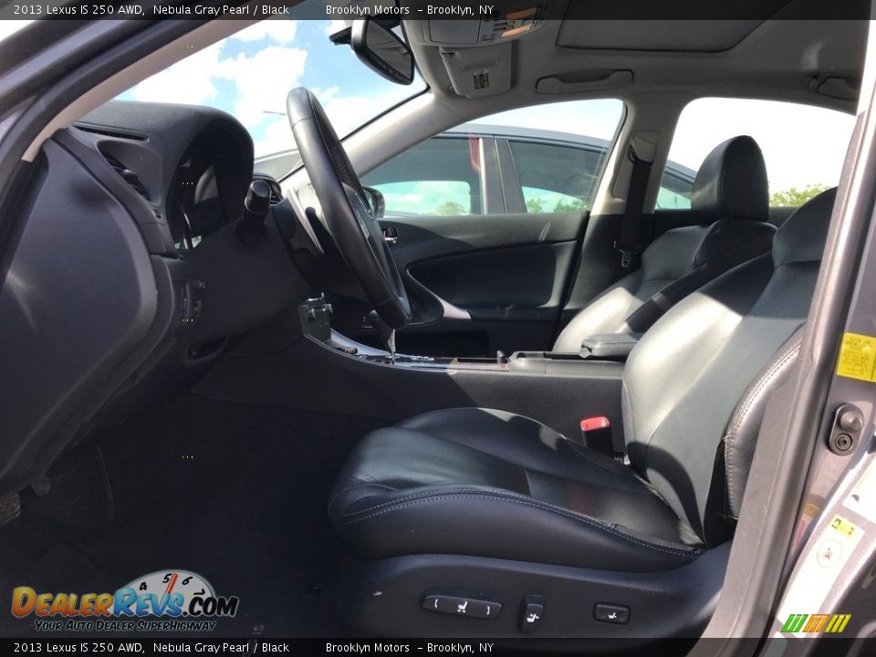 2013 Lexus IS 250 AWD Nebula Gray Pearl / Black Photo #32