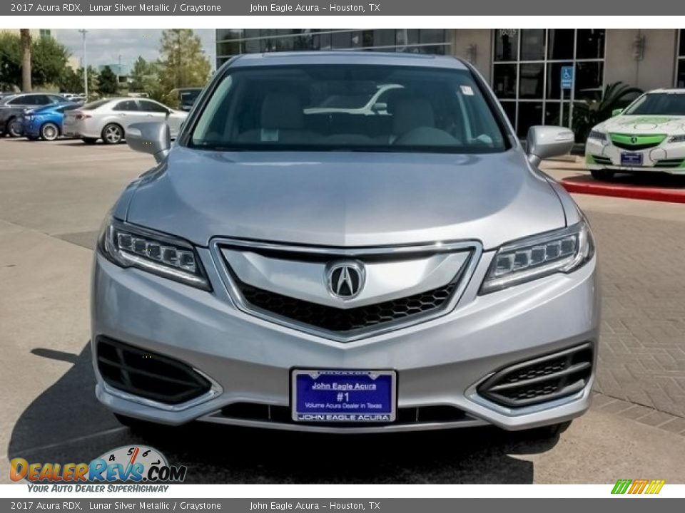 2017 Acura RDX Lunar Silver Metallic / Graystone Photo #2