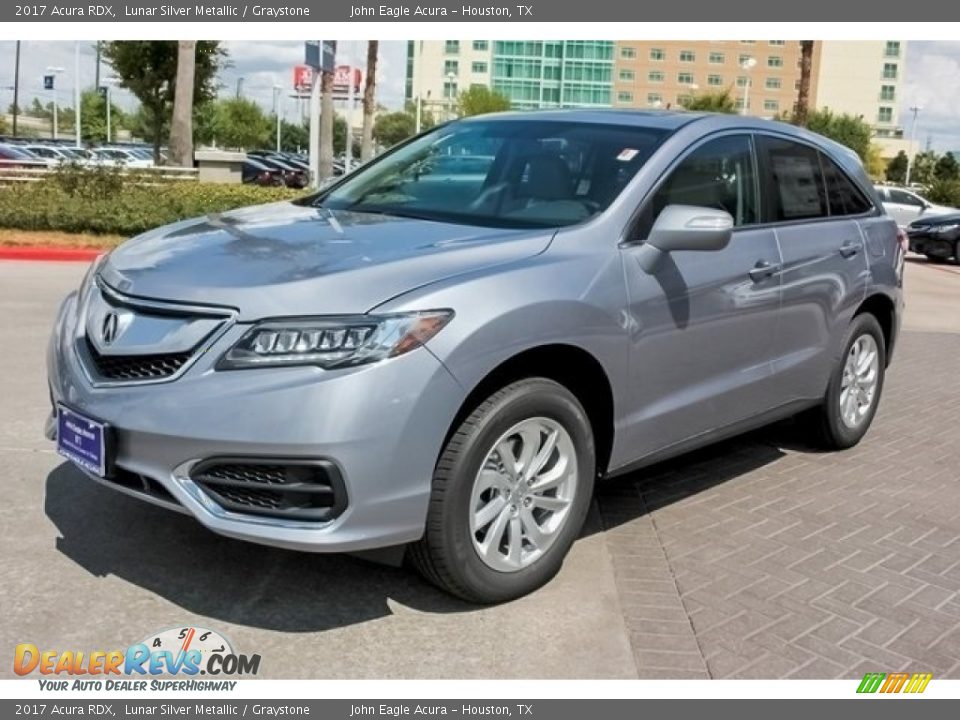 2017 Acura RDX Lunar Silver Metallic / Graystone Photo #3