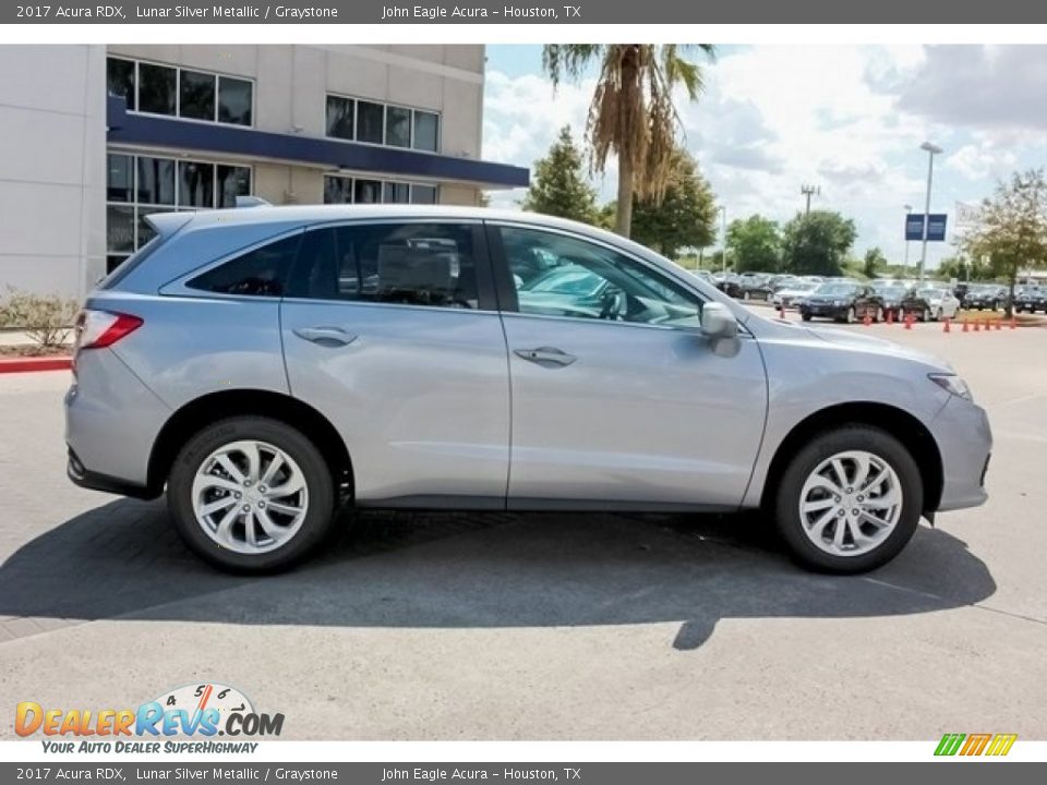 2017 Acura RDX Lunar Silver Metallic / Graystone Photo #8